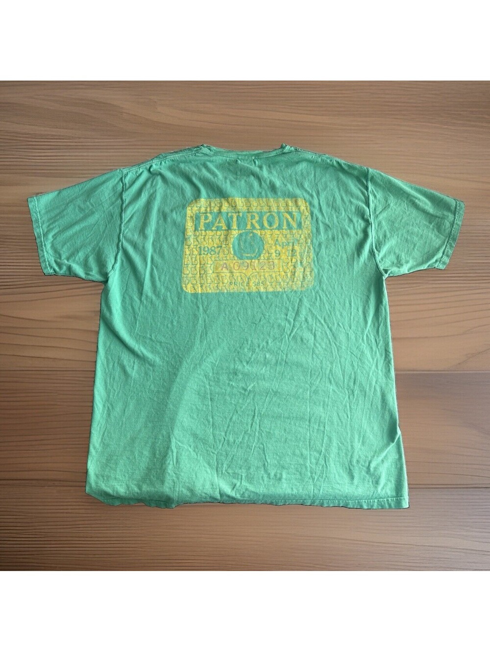 Comfort Wash Augusta 1987 Green Graphic T-Shirt Mens 2XL